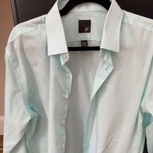 J. Ferrar Mint Green Buttondown